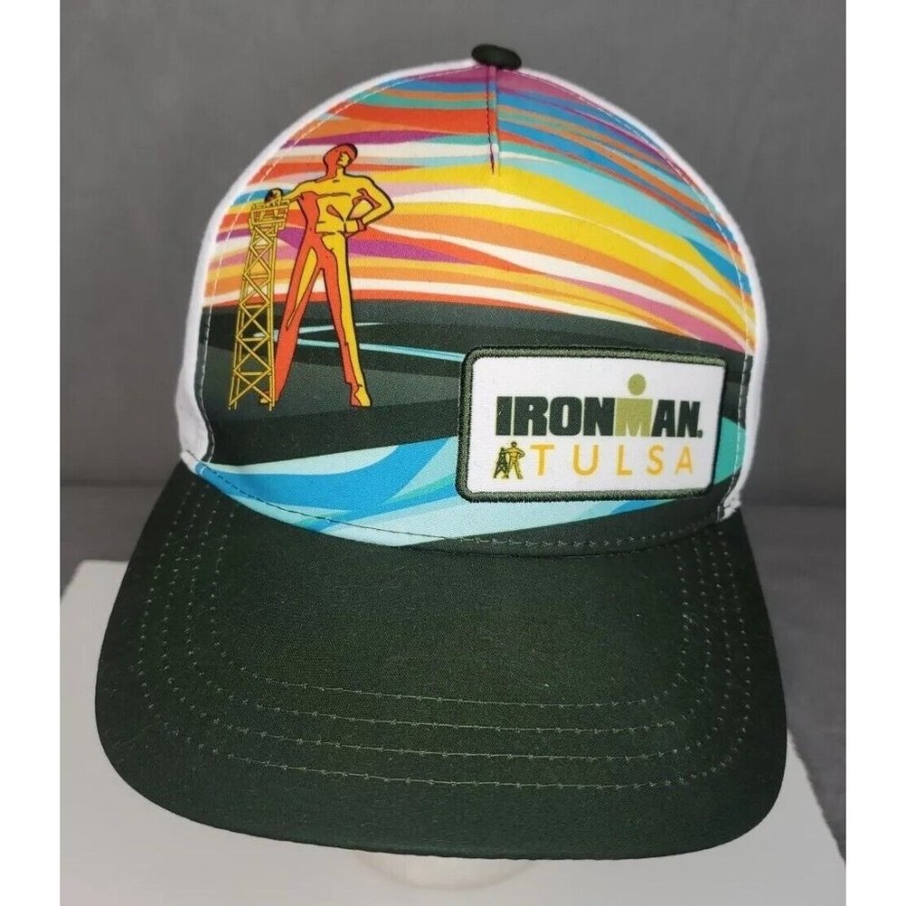 Ironman Tulsa Hat Light weight strapback colorful cap - Picture 1 of 8